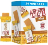 Perfect Bar Mini, Peanut Butter Protein Bar, Protein Snack, Snack Bar, Organic, Gluten Free, Soy Free, Non GMO, No Sugar Alcohols, 0.88 Ounce Bar, 24 Count