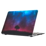 Compatible with MacBook Pro Retina 13 Inch Case A1502 A1425 - YMIX Smooth Hard Shell Slim Protective Case Rubberized Bottom Cover for MacBook Pro 13 Inch with Retina Display NO CD-ROM (Sky Tree 2)