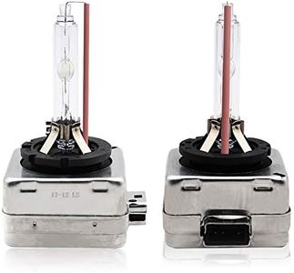 BeiLan D1S 10000k Ampoule Xénon HID LED Lampe de Rechange pour 12V 35W Voiture Phare Avant,lot de 2