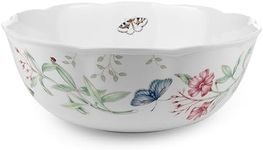 Lenox Butterfly Meadow Serving Bowl, White Body -