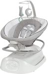 Graco Sense2Soothe 2-in-1 Baby Swing and Portable Rocker with Cry Detection Technology - Sailor