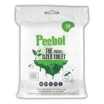 Peebol by SHEWEE – The Pocket-Sized Toilet – Rapidly Turns 1L of Urine into an Odourless, Compostable & Solid Gel. UK Made, Disposable Urinal for Everyone. Festival, Camping, Car Essentials – 8 Pack