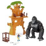 Terra by Battat 62243466395 Playset – Nature Animal, Educational Toys – Gorilla Expedition – Silverback