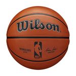 Wilson Basketball, NBA Authentic Series Model, Outdoor, Tackskin Rubber, Size: 7, Brown