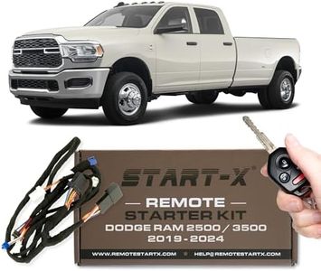 Start-X Remote Starter Kit for 2019-2024 RAM 2500/3500 || NOT 1500 || Plug N Play || 3X Lock to Remote Start