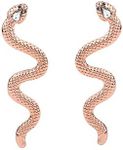 Snake Serpent Earrings for Women, Dangle Stud Hoop Jewelry, Serpent Statement Styling, Gift Ready Accessory