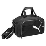 PUMA Unisex Adult TEAM Medical Bag Bag - black-white, UA