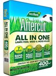 Aftercut 20400461 All in One Lawn Feed, Weed and Moss Killer, 400 m2, 12.8 kg, Natural