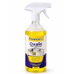Oxalic Acid Stain Remover Spray 500ml (Trial Pack) | Removes Rust, Hard Water & Yellow Stains | Limescale Cleaner for Bathroom, Tiles, Sink, Tap & Kitchen | Heavy Duty Multipurpose Cleaner