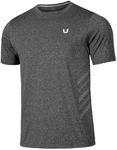 NORTHYARD Breathable 2.0™ Men's Athletic Workout Shirts Moisture Wicking Short Sleeve T-Shirt for Training Running MIDNIGHTHEATHER-L