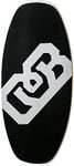 DB Skimboards 2022 Standard Streamline Skimboard Grey/Black Large