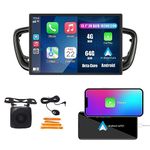 WOSTOKE Android Radio CarPlay & Android Auto Autoradio Car Navigation Stereo Multimedia Player GPS Touchscreen RDS DSP BT WiFi Headunit Replacement for Kia Sorento 2014-2017, if Applicable