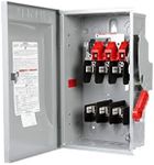 Siemens HF362N 60-Amp 3 Pole 600-volt 4 Wire Fused Heavy Duty Safety Switches