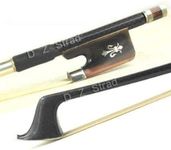 D Z Strad Cello Bow - Model 501 - Carbon Fiber Bow with Ox Horn Fleur-de-Lis Frog