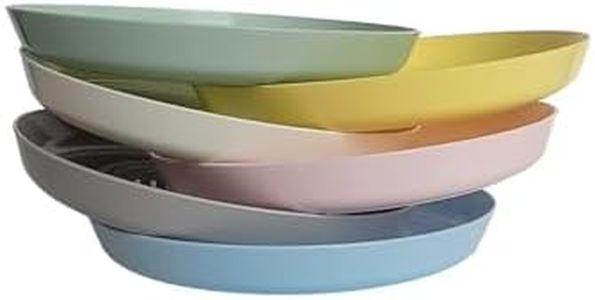 Ikea Kalas 501.929.59 BPA-Free Plate, Assorted, 6-Pack, Set of 6, Colors may vary