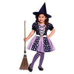 (PKT) (9911956) Child Girls Starlight Witch (4-6yr)