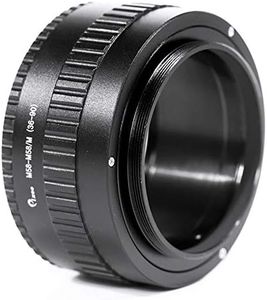 Pixco M58 to M58 Mount Lens Adjustable Focusing Helicoid Macro Tube Adapter 36mm to 90mm for Macro Shooting 36-90mm