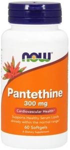 NOW Foods Pantethine, 300 Mg, 60 Sgels (Pack Of 3)
