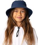 Solbari Kids Playtime Sun Hat UPF50 Sun Hat for Kids Sailor Navy Blue