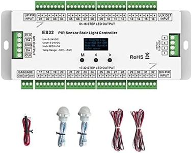 Iegefirm 32 es32 sensore pir, controllo luce delle scale, corpo umano, interruttore induttivo a infrarossi, controllo luce delle scale per singolo colore