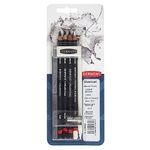 Derwent Charcoal Mixed Media, Pack, 8 Count (0700664)