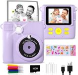 GKTZ Instant Print Camera for Kids 