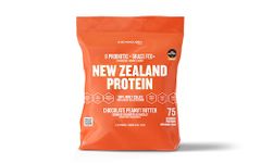 Schinoussa Super Foods New Zealand Whey Protein Isolate | 25g Protein | 0g Of Sugar | 1g Of Carbs | 110 Calories (Peanut Butter Chocolate, 2.3 kg (Pack of 1)