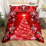 Feelyou Christmas Tree Bedding Set 