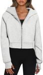 Trendy Queen Womens Zip Up Hoodies 