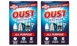 ‎UKDeals Direct® Powerful oust All Purpose Descaler, Limescale Remover – Ideal for Kettles, Coffee Machines, Irons and Shower Heads, 6 x 25ml Sachets (2packs)