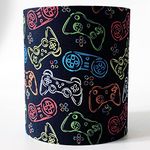 Children's, Kid's Games Controller, Gaming Fabric Ceiling Light Shade or Table Lampshade 18cmD x 21cmH