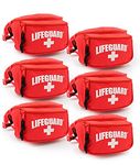 LIFEGUARD Officially Licensed Hip Fanny Waist Pack with Adjustable Strap Clip, Six Pack