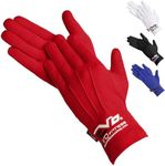 EVO Winter Thermal Inner Gloves Golf Skiing Cycling Motorbike walking Baselayer (Red, Small)