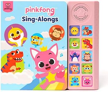 Pinkfong Sing-Alongs - Libro sonoro a 10 pulsanti, filastrocche per bambini, libri sonori per bambini, libri di apprendimento interattivi per bambini, giocattoli educativi e didattici, regali per