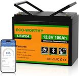 ECO-WORTHY 12V 100AH LiFePO4 Lithiu