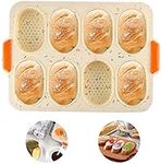 Mini Baguette Baking Tray 8 Holes N