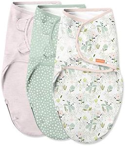 SwaddleMe Easy Change Swaddle – Size Small/Medium, 0-3 Months, 3-Pack (Peekaboo Panda)