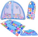 RBC RIYA R Baby Bed New Born Baby Bedding Set | Baby Sleeping Bag | Play Gym | Carry Bag | Baby Bed | Mattress | Nest Bed | Mosquito Net | Sleeping Essentials | Sheets (0-6 Months)