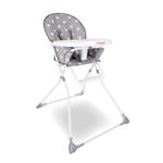 My Babiie MBHC1GS Grey Stars Compact Highchair