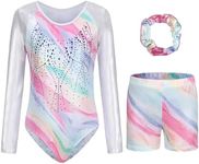 SEAUR Girls Gymnastics Outfit 2 Pie