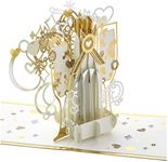 Hallmark Signature Paper Wonder Pop Up Anniversary Card (Pop the Champagne)