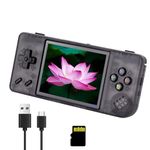 RG28XX Retro Handheld Game Console: 2.83 Inch IPS Screen Linux System Built-in 64GB Hand Held Classic Play System Supports HDMI and TV Output 3100mAh Battery (Black)