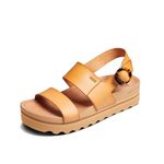 Reef Women's Vista Hi Buckle Sandal, Natural, 6 UK