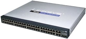 Linksys-Cisco 48 Port 10 100 Plus 4 Port (SRW248G4)