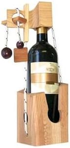 Don't Break The Bottle Wood Wine Carrier Puzzle Gift Original for Adults