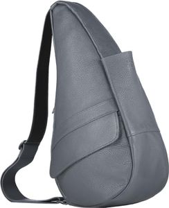 AmeriBag Classic Leather Healthy Back Bag X-Small (Grey)