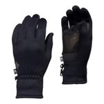 Black Diamond Heavyweight Screen Tap Gloves, black