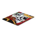 Caroline's Treasures Sunday Nap Dalmatian Mouse Pad, Hot Pad or Trivet, Multicolor (AMB1118MP)