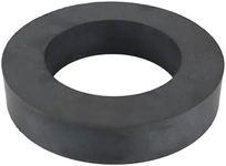 Ferrite Ring Magnet, 4In Dia, Ceramic for Science Experiment