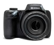 KODAK PIXPRO Astro Zoom AZ528-BK 16 MP Digital Camera with 52x Optical Zoom 24mm Wide Angle Lens 6 fps Burst Shooting 1080P Full HD Video Wi-Fi Connectivity and a 3" LCD Screen (Black)